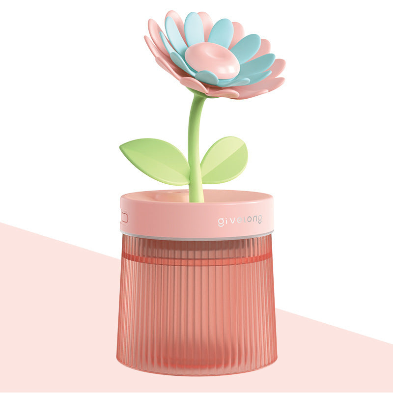 AuraMist™ Flower Diffuser USB Mini Humidifier for Calm & Clarity