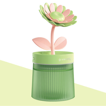 AuraMist™ Flower Diffuser USB Mini Humidifier for Calm & Clarity