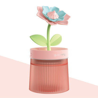 AuraMist™ Flower Diffuser USB Mini Humidifier for Calm & Clarity